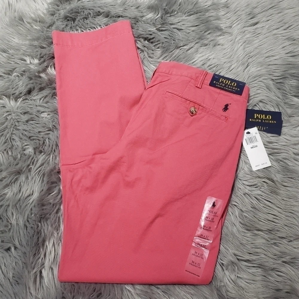 NWT Polo Ralph Lauren Stretch Straight Fit Chinos